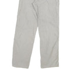 CARHARTT Mens Regular Beige Cotton Blend Zip Trousers W32 L32 Workwear Casual