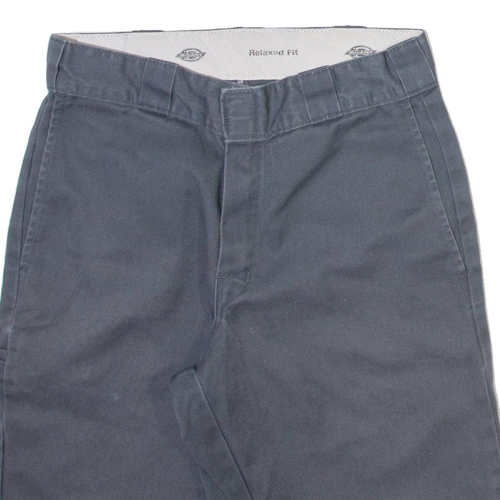 DICKIES Mens Workwear Shorts Grey Slim S W28