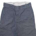 DICKIES Mens Workwear Shorts Grey Slim S W28