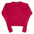 NAUTICA Womens Jumper Red Tight Knit S