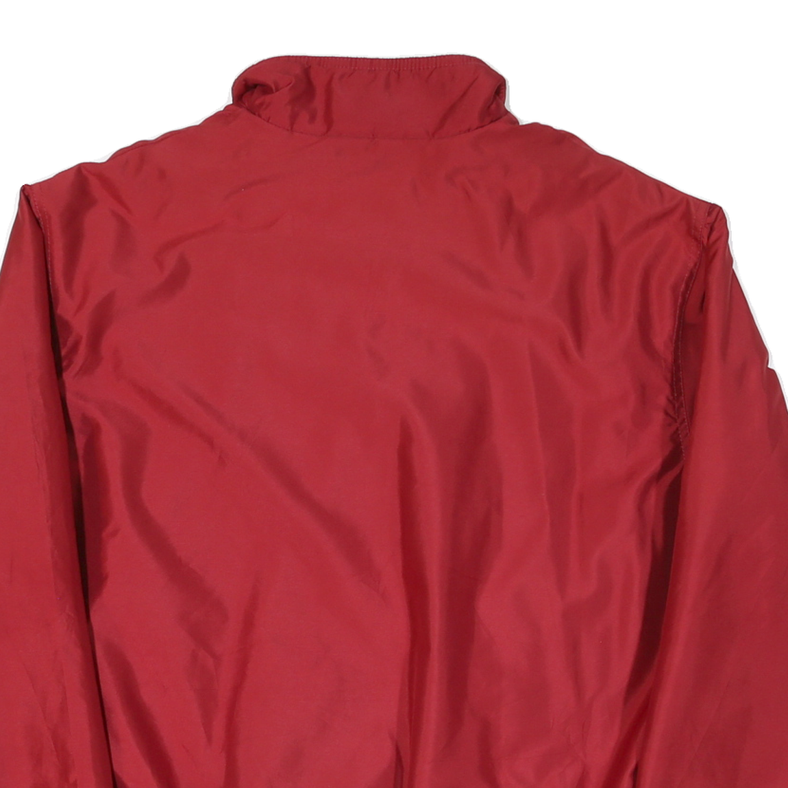 CHAPS Mens Red XL Polyester Blend Classic Regular Fit Zip Jacket Plain Pockets