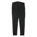 MICHAEL KORS Womens Black Slim Skinny Cotton Blend Trousers W28 L28