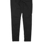 MICHAEL KORS Womens Black Slim Skinny Cotton Blend Trousers W28 L28