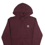 NIKE Mens Maroon Pullover Hoodie S Drawstring Hood Kangaroo Pocket Long Sleeve