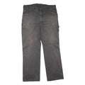 DICKIES Mens Jeans Black Regular Straight Denim Good Condition W36 L30 Workwear