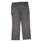 DICKIES Mens Jeans Black Regular Straight Denim Good Condition W36 L30 Workwear