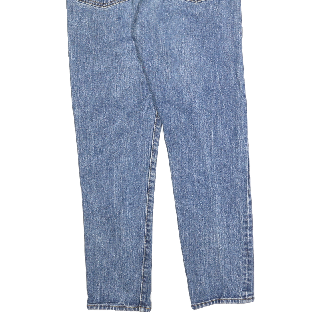 LEVI'S Womens Jeans Blue Slim Skinny Denim Raw W28 L26 Button Closure