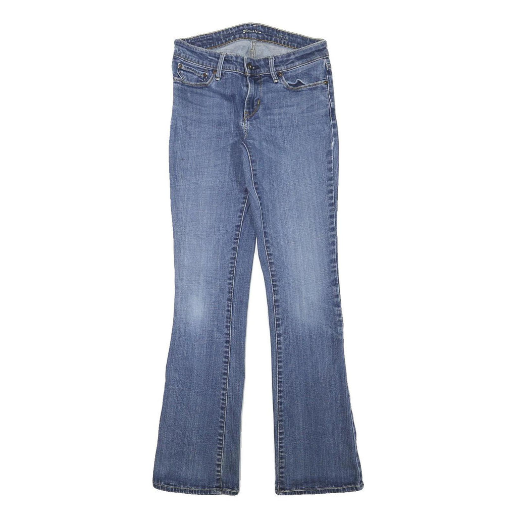 LEVI'S Womens Jeans Blue Regular Bootcut Denim Medium W26 L30 Classic Fit