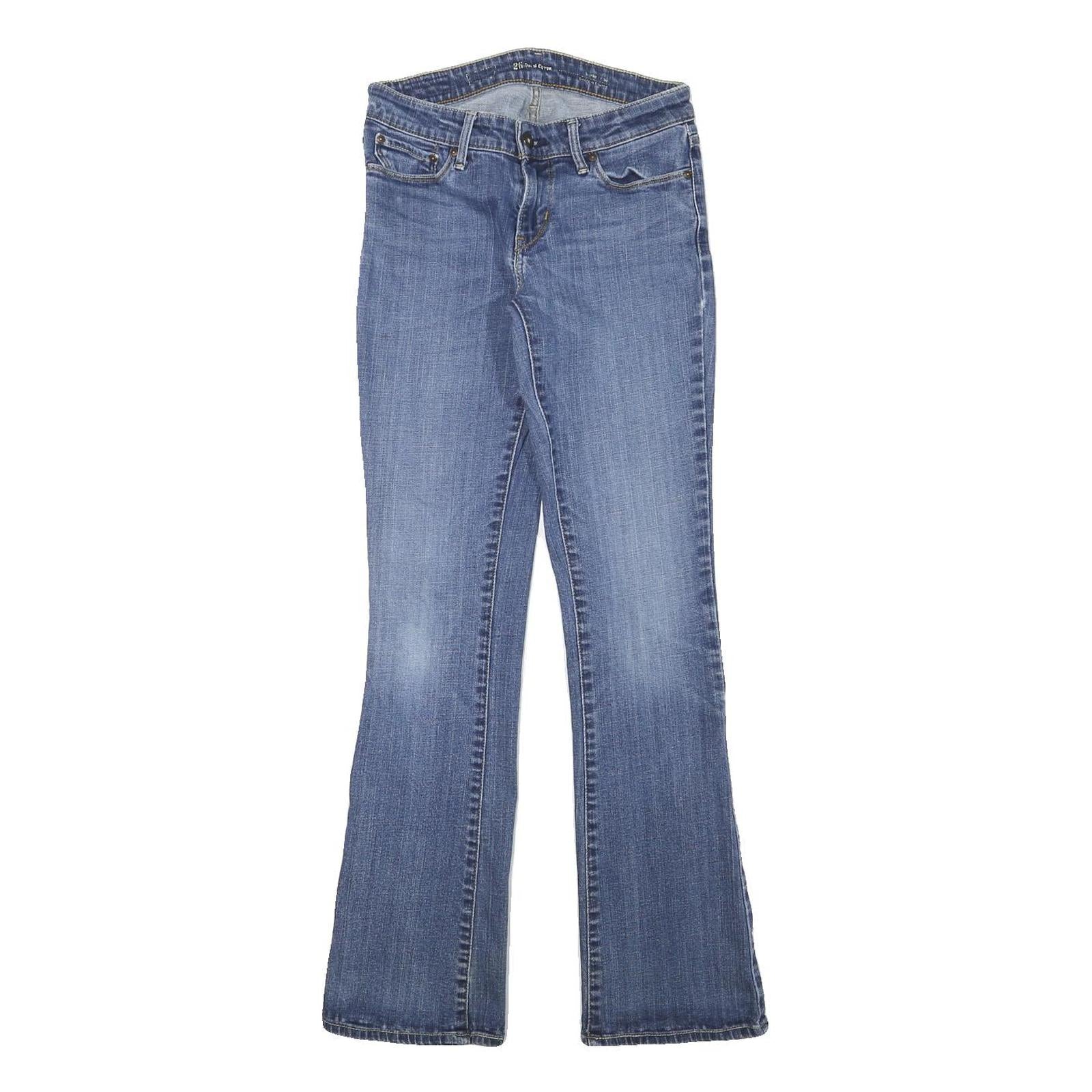 LEVI'S Womens Jeans Blue Regular Bootcut Denim Medium W26 L30 Classic Fit