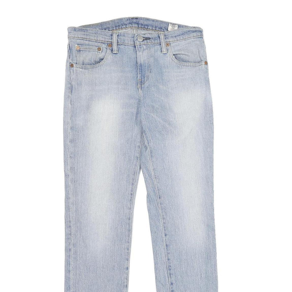LEVI'S 511 Slim Mens Jeans Blue Slim Skinny Denim Light W29 L32 Classic Zip