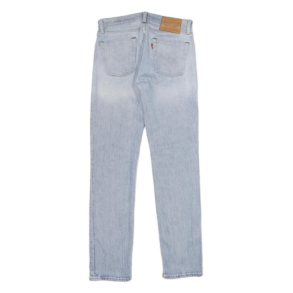 LEVI'S 511 Slim Mens Jeans Blue Slim Skinny Denim Light W29 L32 Classic Zip