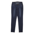 LEVI'S Womens Slim Blue Denim Jeans W27 L32 Zip Cotton Blend Classic Fit