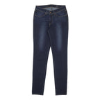 LEVI'S Womens Slim Blue Denim Jeans W27 L32 Zip Cotton Blend Classic Fit