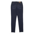 LEVI'S Womens Slim Blue Denim Jeans W27 L32 Zip Cotton Blend Classic Fit