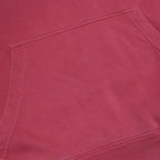 NIKE Mens Red Pullover Hoodie M Cotton Blend Long Sleeve Drawstring Pocket