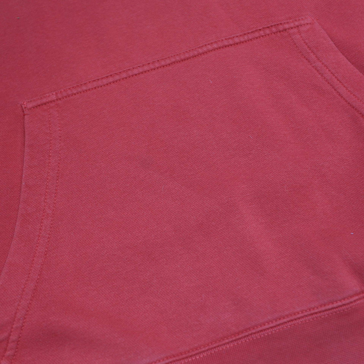 NIKE Mens Red Pullover Hoodie M Cotton Blend Long Sleeve Drawstring Pocket