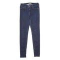 LEVI'S 710 Super Skinny Womens Jeans Blue Slim Skinny Denim Raw W26 L32