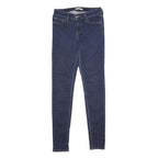 LEVI'S 710 Super Skinny Womens Jeans Blue Slim Skinny Denim Raw W26 L32