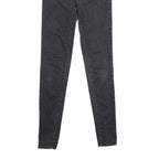 LEVI'S Mile High Super Skinny Big E Womens Jeans Black Slim Skinny Denim W28 L34