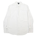 KAREN MILLEN Womens White Shirt Long Sleeve Collared UK 6 Elegant Classic