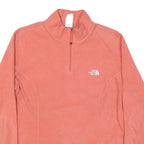 THE NORTH FACE Womens Coral Pink Plain Pullover Jumper Crew Neck XL Outdoor