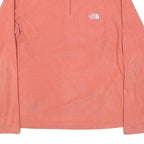 THE NORTH FACE Womens Coral Pink Plain Pullover Jumper Crew Neck XL Outdoor