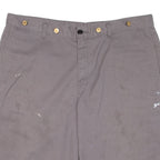 DICKIES Mens Workwear Shorts Grey Relaxed XL W38