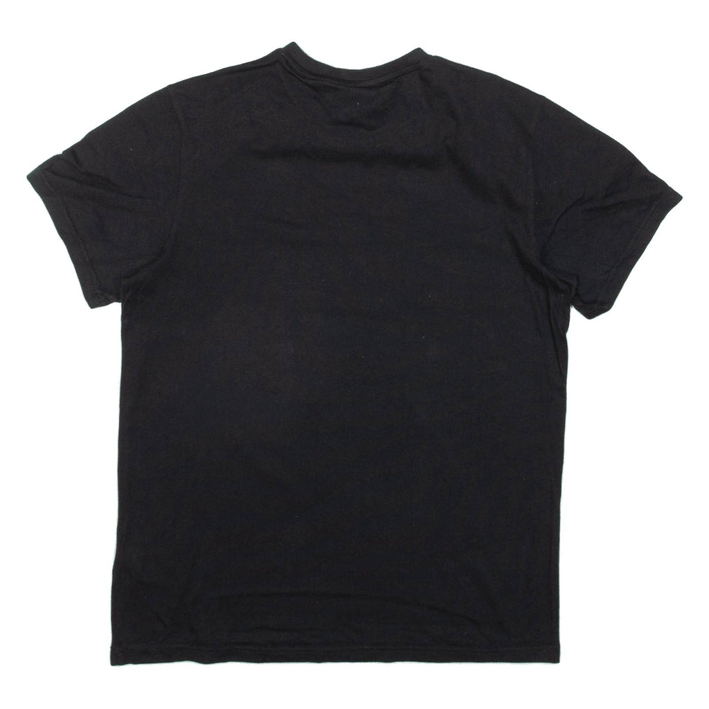 ADIDAS Womens T-Shirt Black UK 6
