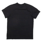ADIDAS Womens T-Shirt Black UK 6