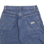 WRANGLER Mens Shorts Blue Denim Workwear Casual M W32 Pocket Utility
