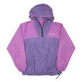 DOLOMITE Mens Purple & Pink Outdoor Jacket M Nylon Colourblock Zip Hooded