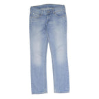 LEVI'S 788 Mens Jeans Blue Slim Straight Denim Light W29 L30 Classic Zip Closure