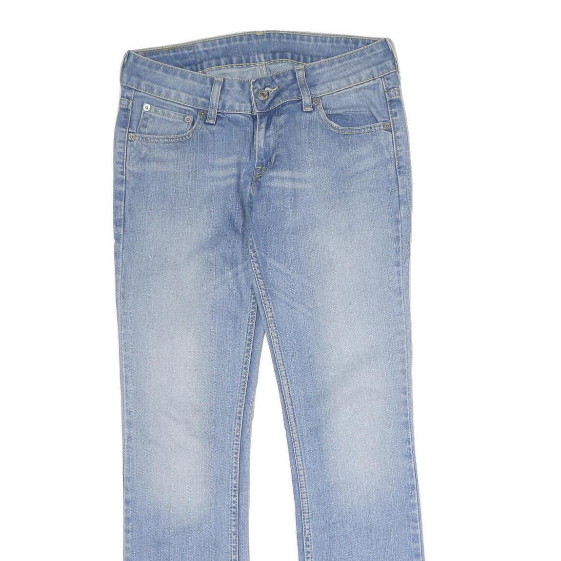 LEVI'S 788 Mens Jeans Blue Slim Straight Denim Light W29 L30 Classic Zip Closure