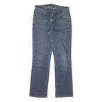 LEVI'S Mens Regular Fit Blue Denim Straight Leg Jeans Cotton Blend W30 L29 Zip