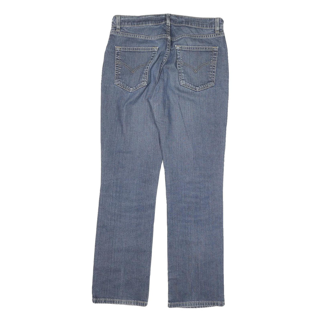 LEVI'S Mens Regular Fit Blue Denim Straight Leg Jeans Cotton Blend W30 L29 Zip