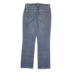 LEVI'S Mens Regular Fit Blue Denim Straight Leg Jeans Cotton Blend W30 L29 Zip
