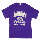 PORT & COMPANY Hobart University Mens T-Shirt Purple USA M