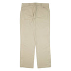 DICKIES 774F Workwear Womens Trousers Beige Regular Straight W37 L32