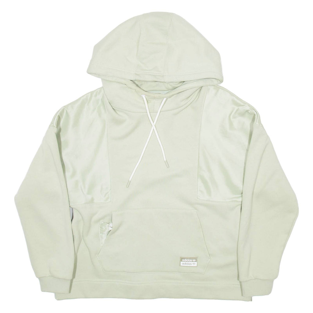 ADIDAS Womens Green Hoodie UK 8
