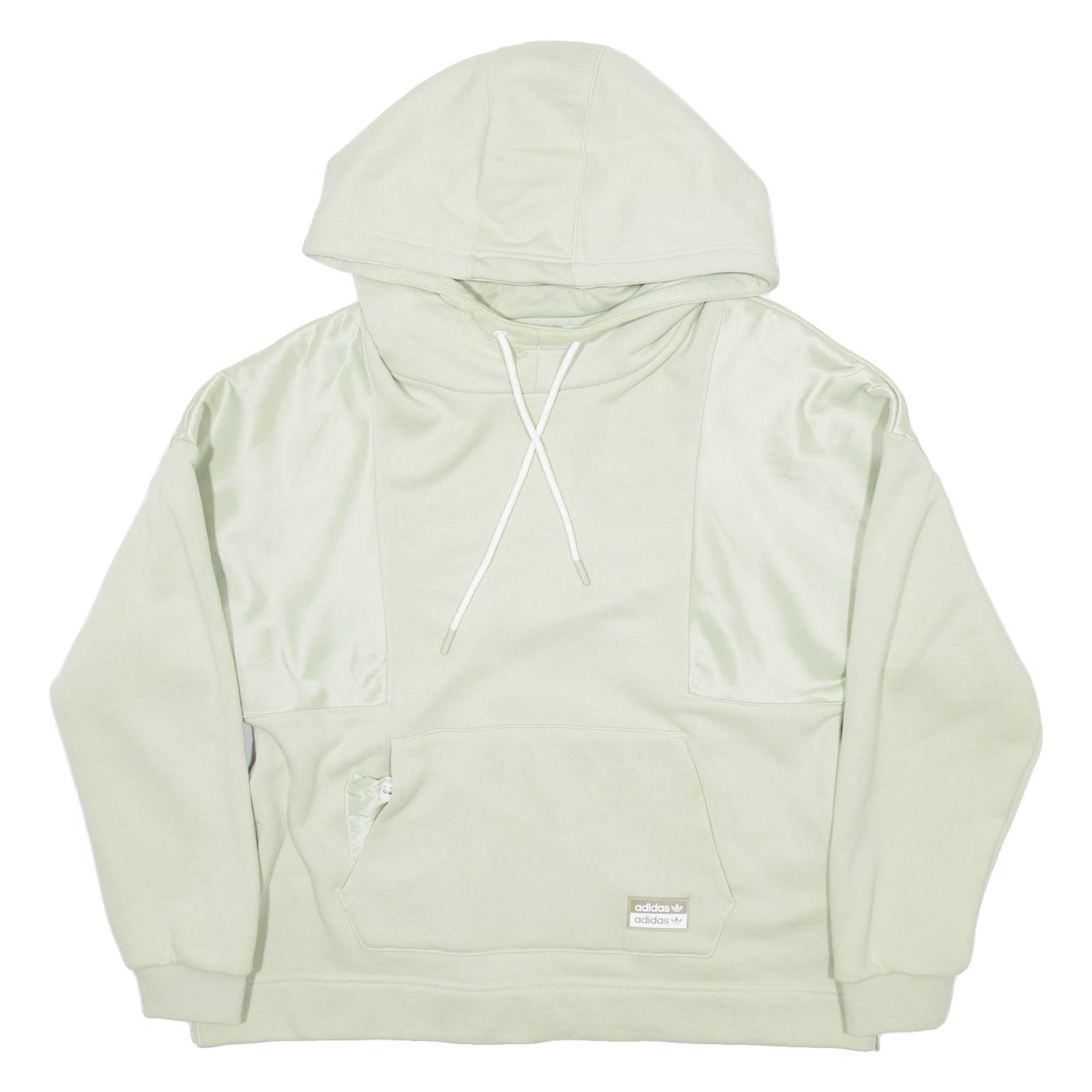 ADIDAS Womens Green Hoodie UK 8