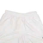 ADIDAS Mens Swimming Shorts White L W30