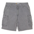 CARHARTT Mens Shorts Grey Cargo Relaxed Fit XL W38 Workwear Cotton Blend