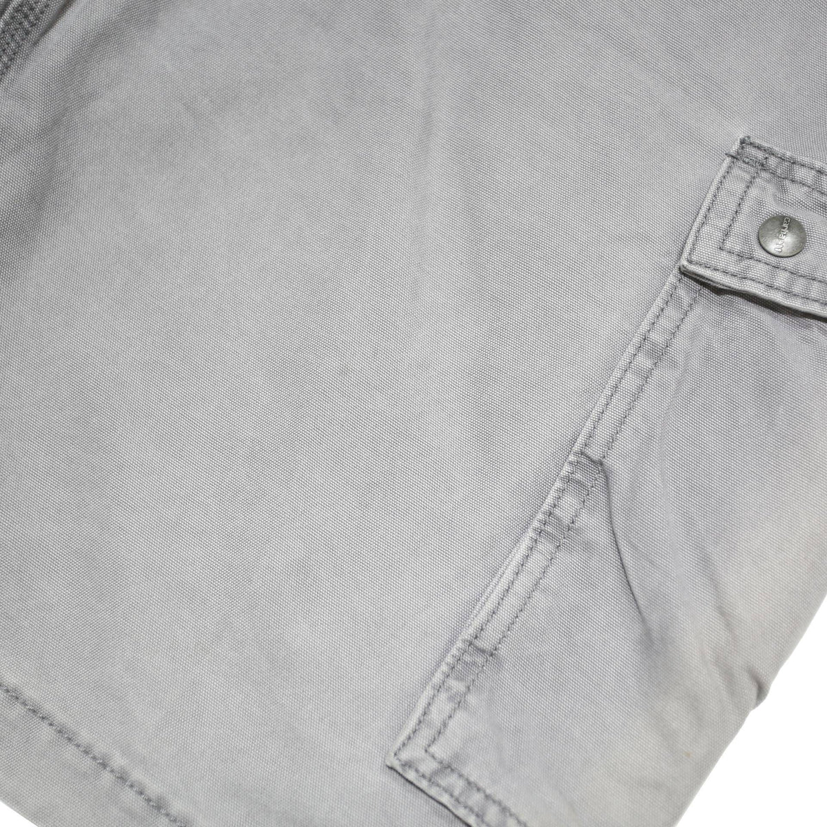 CARHARTT Mens Shorts Grey Cargo Relaxed Fit XL W38 Workwear Cotton Blend