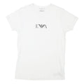 EMPORIO ARMANI Mens White S Short Sleeve Crew Neck Cotton Blend T-Shirt