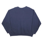 NFL Mens Navy Blue Titans Crew Neck 2XL Cotton Blend Sweatshirt Sportswear