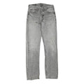 LEVI'S 501 Womens Jeans Regular Straight Denim Stone Wash W30 L34 Classic Fit