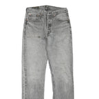 LEVI'S 501 Womens Jeans Regular Straight Denim Stone Wash W30 L34 Classic Fit