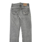 LEVI'S 501 Womens Jeans Regular Straight Denim Stone Wash W30 L34 Classic Fit