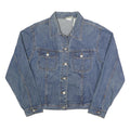 BILL BLASS Womens Blue Classic Denim Jacket XL Cotton Button Plain Stylish