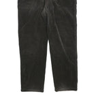 CARHARTT Mens Cotton Blend Black Regular Fit Straight Leg Trousers W34 L28